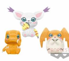 デジモンアドベンチャー あまえんぼぬいぐるみ 3種類セット