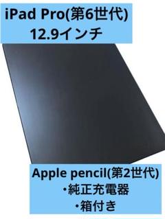 iPad Pro 12.9 本体 WiFiモデル Apple pencil付き