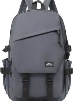 【大幅値下げ】新品　グレー リュック　防水　通学　通勤