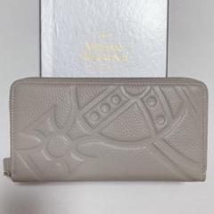 新品未使用 ヴィヴィアン 長財布 55VV311 グレー 財布 ファスナー VIVIANWESTWOOD ヴィヴィアンウエストウッド