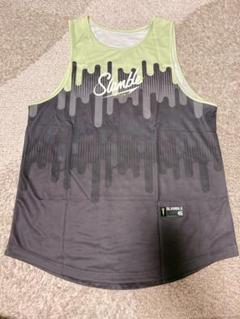 新品 SLAMBLE グラデーションタンクトップ ピンクXXL JINGER ジンガー グラデーションランニングタンクトップ