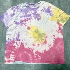 FRUIT OF THE LOOM タイダイTシャツ 2XL フェス Y2K