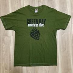 Green Day American Idiot Tシャツ Lサイズ グリーン - メルカリ