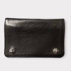 【極美品】CHROME HEARTS 2zip Wallet silver925