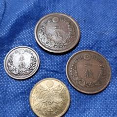 104明治時代 旧貨幣 コインセット - メルカリ