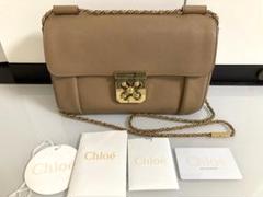 ALZ05 クロエ 美品 エルシー チェーンショルダーバッグ ゴールド金具