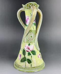 LIBERTY リバティ　アールヌーヴォー風 陶器花瓶 LIBERTY リバティアールヌーヴォー風 陶器花瓶