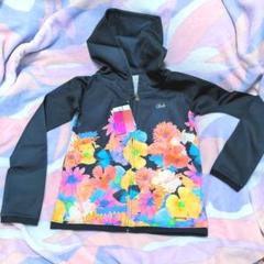 Rady❤︎花びらアイリスフラワーセットアップショーパンパーカー
