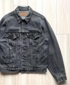 超貴重な44L！ロング丈！80s Levis 71506 ブラック USA製