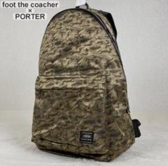 foot the coacher × PORTER 迷彩リュック トゥモローランドグッズ TOMORROWLAND GOODS foot the coacher