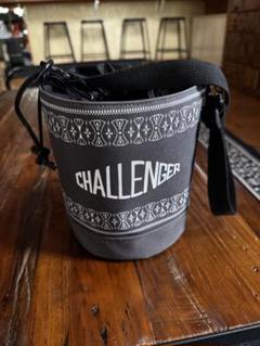 チャレンジャー challenger バッグ CHALLENGER / FIREBALL WAIST BAG -Black-