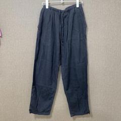 comoli 20SS ダンガリードローストリングパンツ purple 2 comoli 20SS ダンガリードローストリングパンツ purple 2
