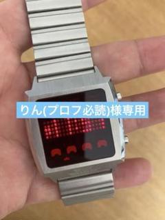 限定500本　スペースインベーダー　LEDウォッチ　電池交換済み りん様専用】限定500本 スペースインベーダー LED 時計 - メルカリ