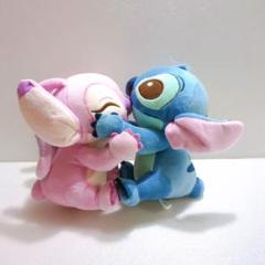 ディズニーストア スティッチ＆スクランプ ぬいぐるみ Ribbon