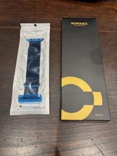 NIMASO ブルー Apple Watchバンド 42/44/45/49mm