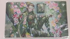 MTG 復活した精霊信者、ニッサ じゃんけん プレイマット 上質で快適 贅沢品 プレイマット 復活した精霊信者、ニッサ MTG