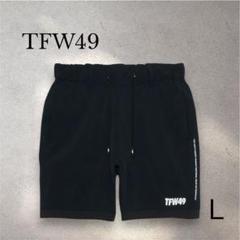 【超美品】【期間限定出品】TFW49 メンズハーフパンツ Mサイズ グレー 24時間以内/匿名配送】TFW49 メンズ ハーフパンツ Mサイズ ゴルフ