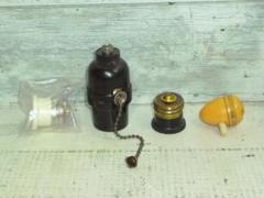 激レア☆貴重　骨董　二股ソケット　陶器製　大正〜昭和初期　レトロアンティーク 激レア☆貴重 骨董 二股ソケット 陶器製 大正〜昭和初期 レトロ