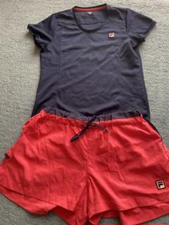 FILA フィラ　上下セットテニスウェア　Ｌサイズ