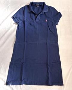 Polo Ralph Lauren ポロシャツ ワンピース ネイビー M-L - メルカリ