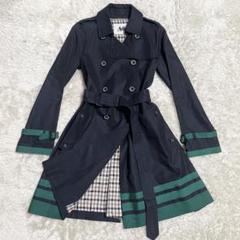 春、秋、冬入学式に!希少サイズ13 Aquascutum ライトブルー トレンチ 春、秋、冬入学式に!希少サイズ13 Aquascutum ライトブルー