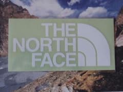 ノースフェイス☆白ロゴ☆切り文字☆ カッティング☆ステッカー