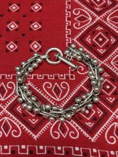 70s DNAブレスレット Mexico 925 メキシカンジュエリー 76g 70s DNAブレスレット Mexico 925 メキシカンジュエリー 76g
