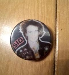 70’s【SID VICIOUS】VINTAGE BADGE