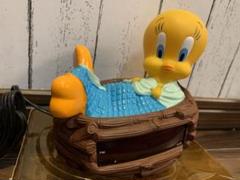 トゥイーティー Tweetyワーナーブラザーズ 水筒 ヴィンテージ 稀少レア 1995年 ルーニーテューンズ シルベスター ボトル フィギュア