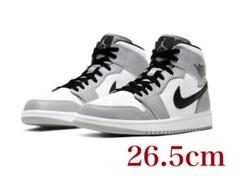 新品 NIKE AIR JORDAN 1 MID グレー 26.5cm