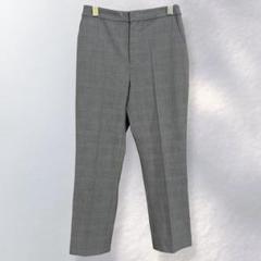 a470》ユニクロ UNIQLO スマートアンクルパンツ グレンチェック M