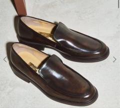 【完売品】GRISE レザークラシックローファー　ブラウン 追加》GRISEレザークラシックローファー（ローファー）｜LE