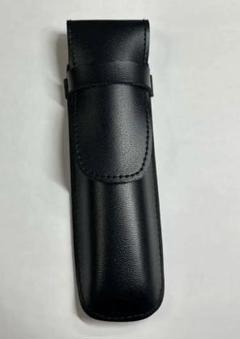 新品 ブレイリオ コードバン 1本差し 万年筆 ペンケース 黒 日本製
