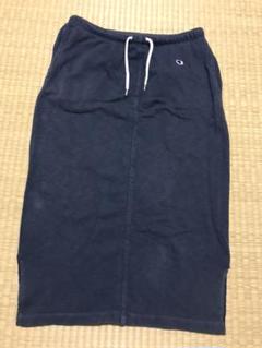 champion ひざ下 スウェットスカート