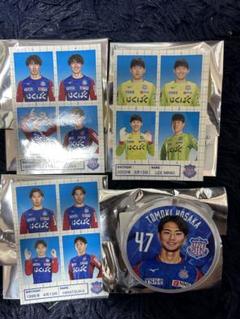 ヴァンフォーレ甲府証明写真風シール　ledライト