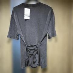 【未使用品】　ZARA 半袖　ブラウン　Ｌ