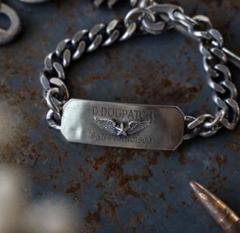D.DOGPATCH 18K ブレスレット　シリアルナンバー001希少です 中古・古着通販】D.DOGPATCH (ディドッグパッチ) ID BRACELET