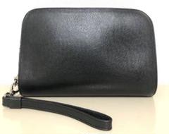 ルイヴィトン バイカル タイガ クラッチバッグ 本革 黒 LV