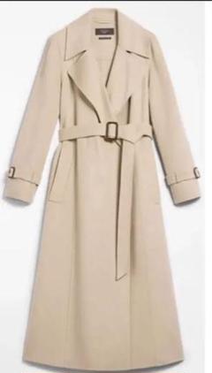定価20万未使用⭐️Max Mara ピュアヴァージンウール ダブルフェイス 
