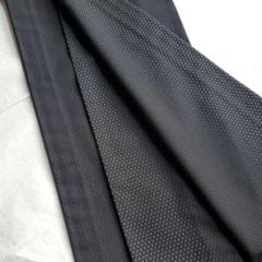 【夏物】シックに纏う　軽やかな蚊絣の紬付下げ