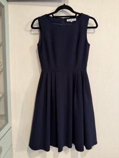 美品 M-PREMIER ウール ジャージー ワンピース 34 黒 美品 M-PREMIER ウール ジャージー ワンピース 34 黒