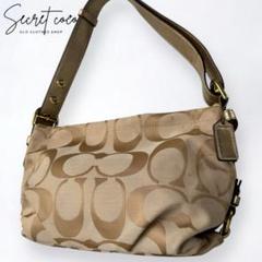人気 COACH コーチ 2way ハンドバッグ ショルダーバッグ ベージュ