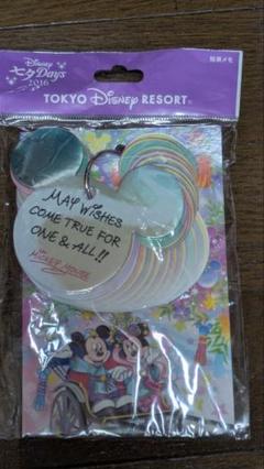 ディズニー　七夕　メモ　4個セット ディズニーリゾート 七夕 メモ帳 - メルカリ
