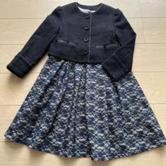【美品】anyFAM ワンピース＆コムサデモードジャケット　フォーマル120cm