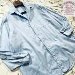 ✨80s/makersタグ✨美品/特大/2XL位 ブルックスブラザーズ シャツ