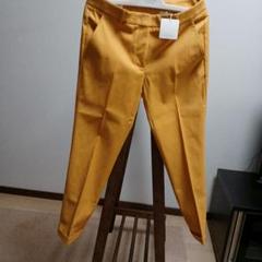 美品　インコテック　マスタードパンツ