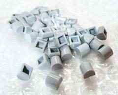 50個　1×1　かまぼこ　カーブトップ　ライトグレー　LEGO　レゴ　未組み立てのサムネイル
