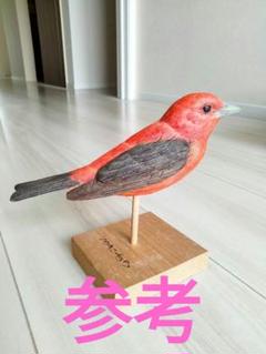 フーキンチョウのスタディバード　バードカービング