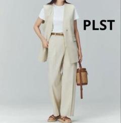 【美品】PLST ロングジレ パンツ PLST - ロングジレ🤍の通販 by らむちゃん's shop｜プラステなら