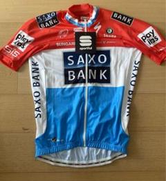 サクソバンク　ルクセンブルクチャンピオンジャージ　サイクルジャージ　M サクソバンク ルクセンブルクチャンピオンジャージ サイクル